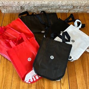 Lululemon Mega Bundle - Shopping Bags! 6 Small / 1 Large - All Gently Used 💕